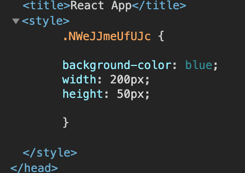one style tag in the DOM