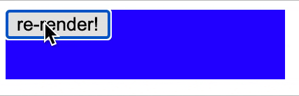 color changes from red to blue with no flash of white